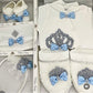 Baby Erstausstattung Strampler Taufkleid Mädchen Krone