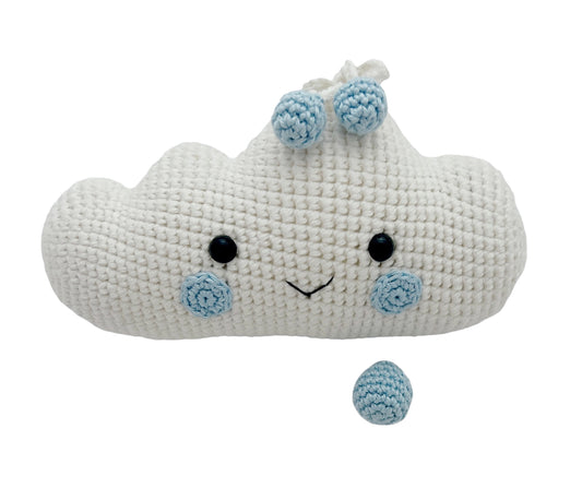 Amigurumi Wolke Spieluhr Handmade Baby Musik Spielzeug