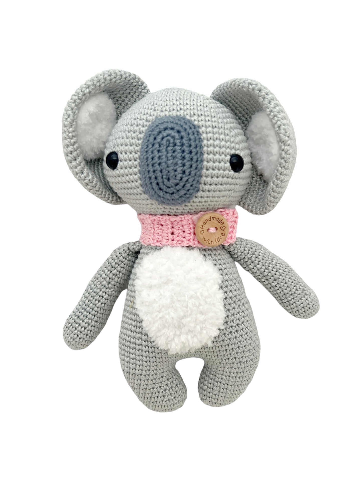 Amigurumi Kuscheltier gehäkelt Stofftier Zertifizierte Baumwolle (Koala)