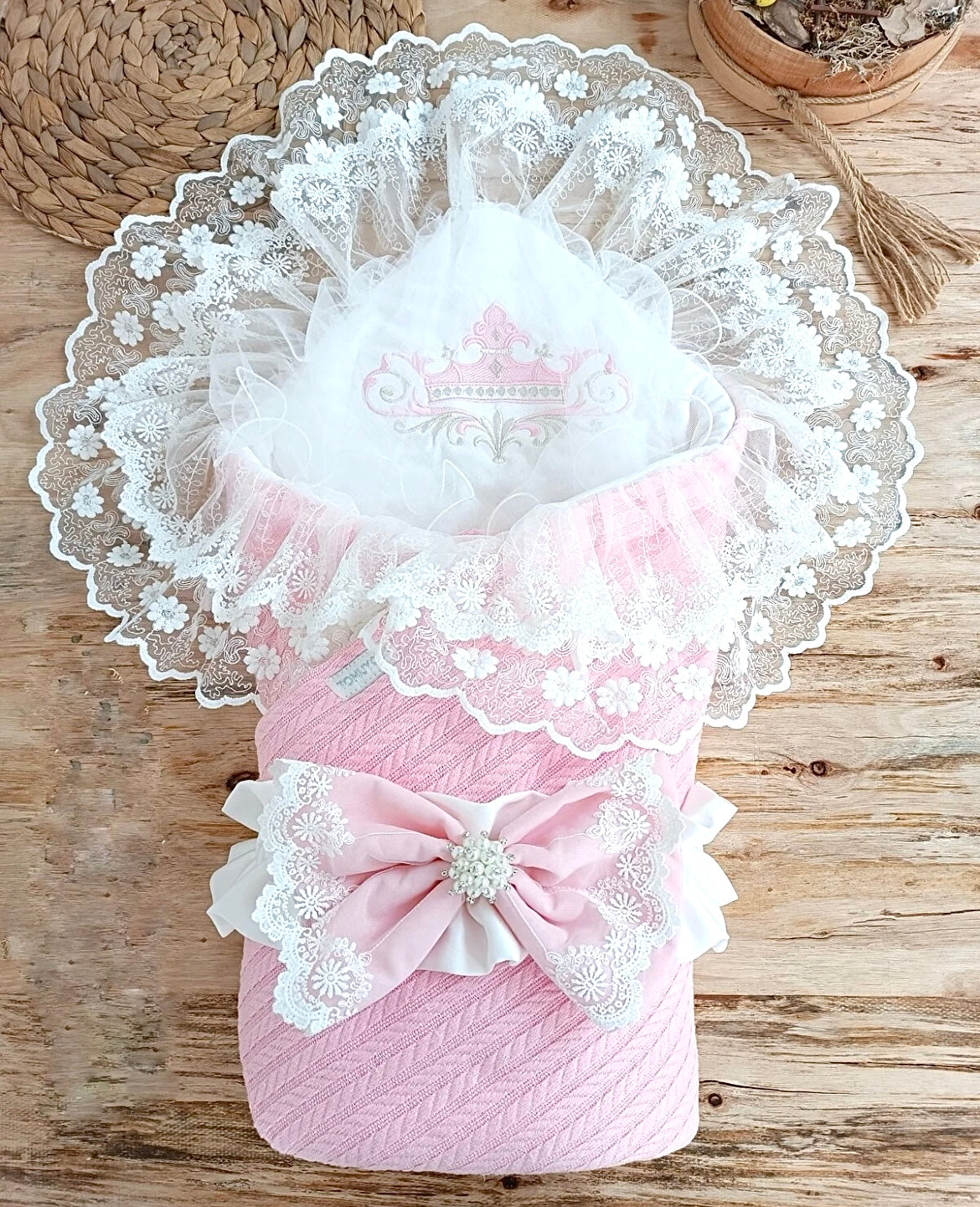 Baby Schlafsack Rosa Tages Decke Babynest Erstausstattung – Babyworld219