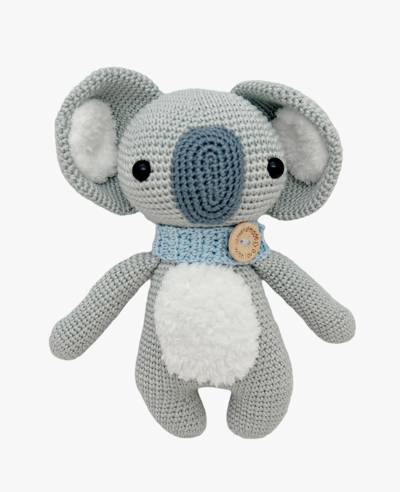 Amigurumi Kuscheltier gehäkelt Stofftier Zertifizierte Baumwolle (Koala)